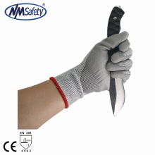 NMSAFETY New Arrival Cut resistant level 5 work gloves cutproof en388 anti-cut gloves